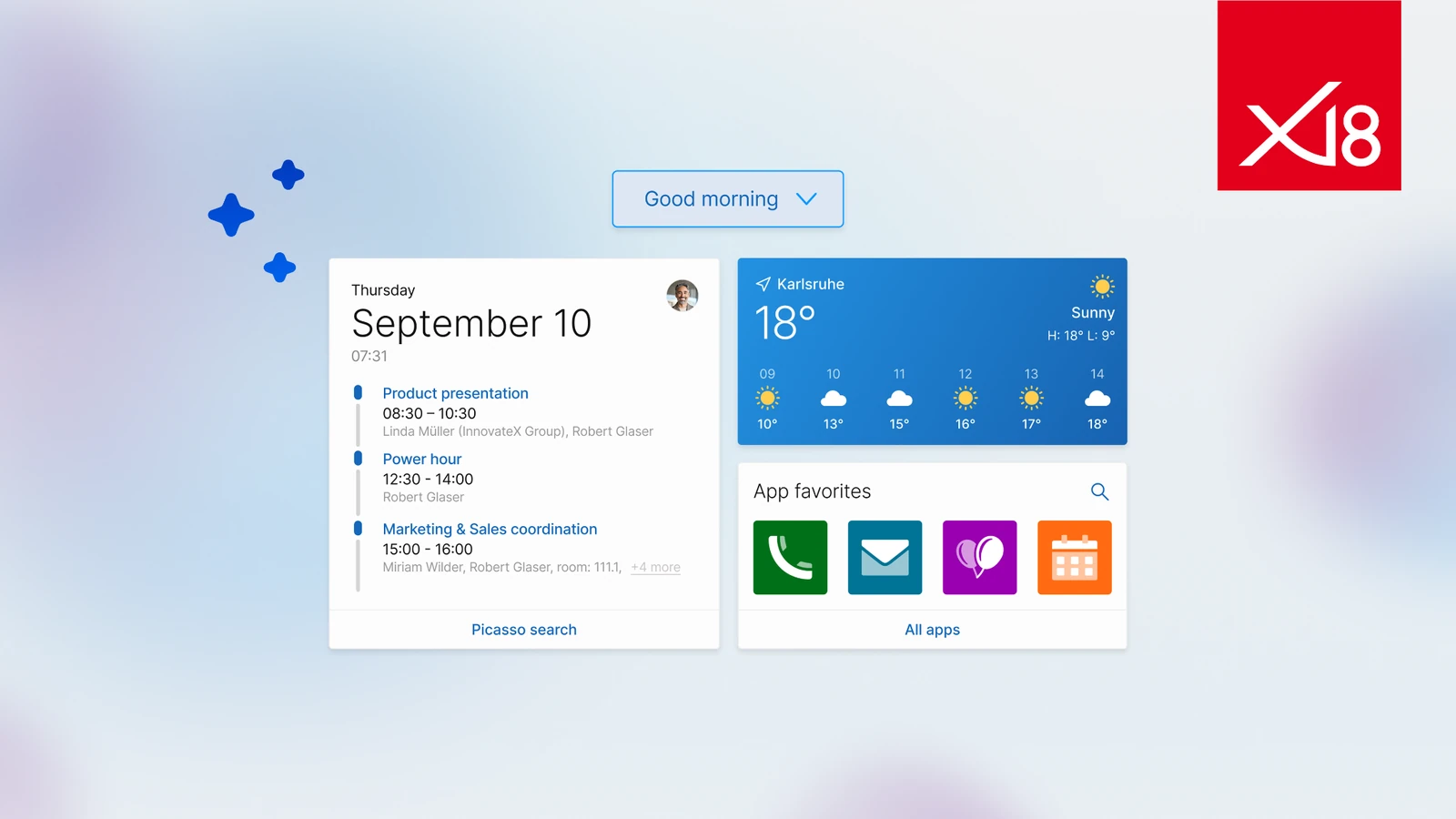 CAS genesisWorld x18 - Good morning - Light Mode